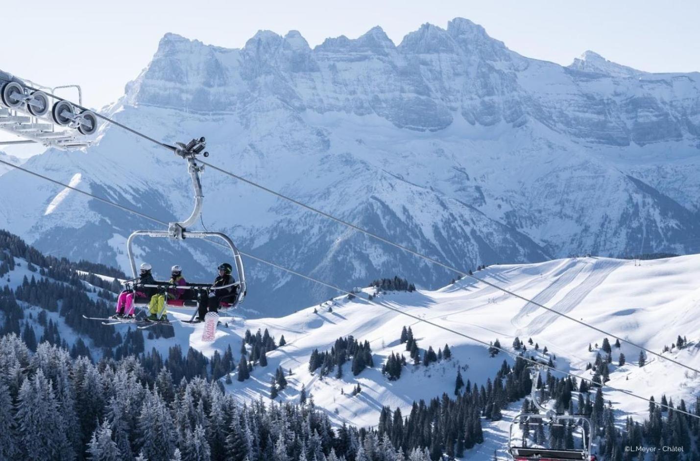 Apartament Toison Blanche Tba3 Cosy & Mountain 4 Pers Châtel Zewnętrze zdjęcie